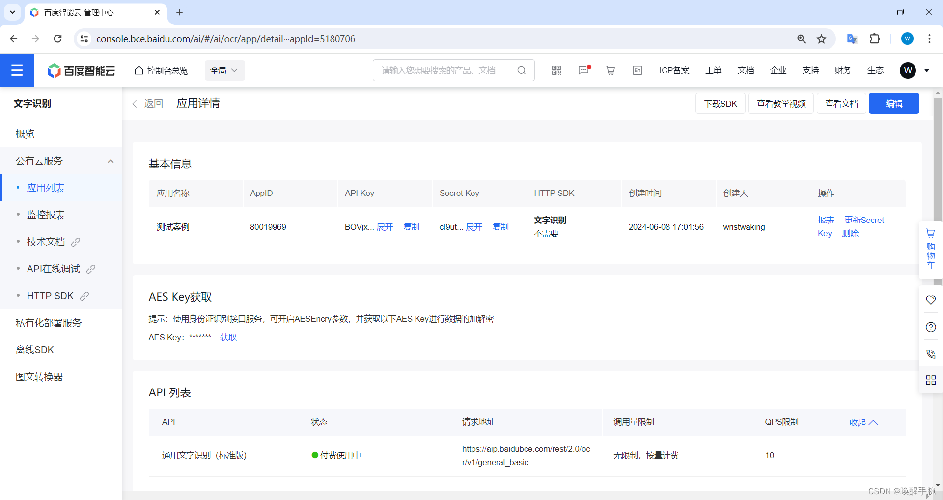 2024 年最新 Python 基于百度智能云实现文字识别 OCR 详细教程_python 百度ocr-CSDN博客