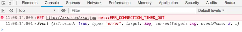 object.onerror