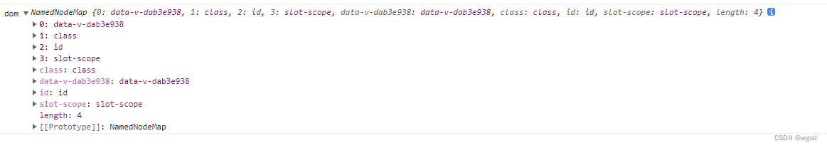vue3 获取当前组件data-v NamedNodeMap_vue3 查看当前组件id-CSDN博客
