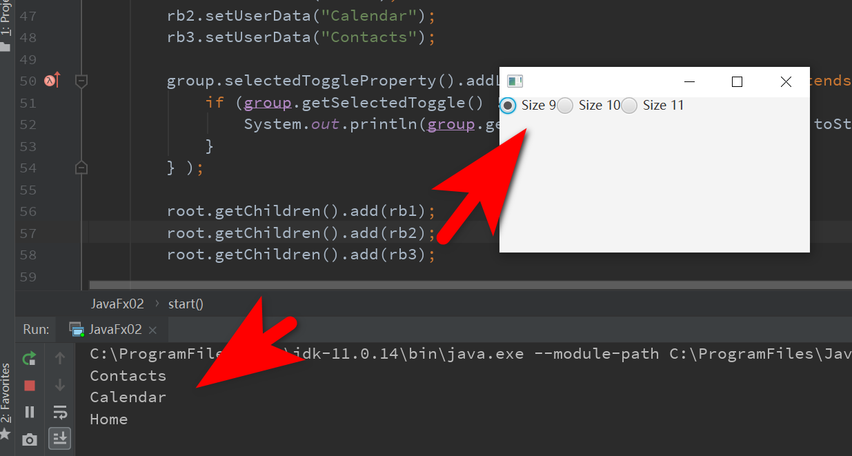 JavaFX单选按钮_javafx radiobutton-CSDN博客