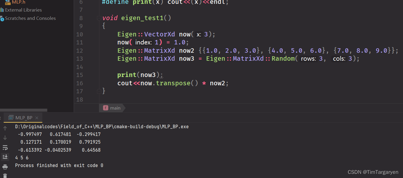 《基于eigen3多层感知机的反向传播算法实现》_mkl+eigen-CSDN博客