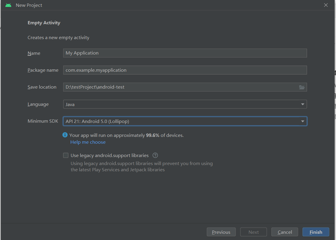 创建Android原生项目插图37 创建Android原生项目