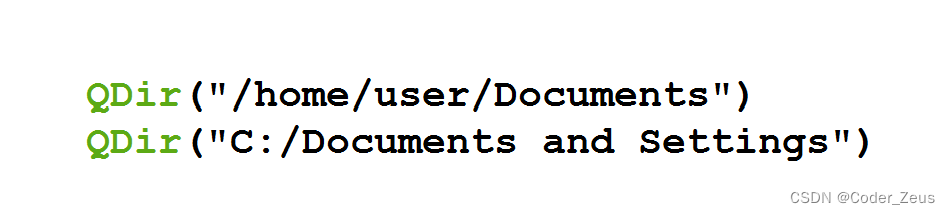 【跟我每天学习1个QT类】QDir类 — 操作文件和目录的强大工具的类插图3 绝对路径对象