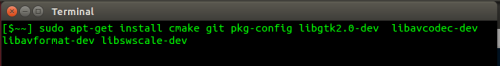 Linux平台上安装OpenCV