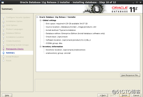 rhel6.5  oracle11g 安装