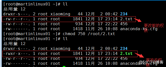 文件和目录权限chmod、umask、隐藏权限lsattr/chattr