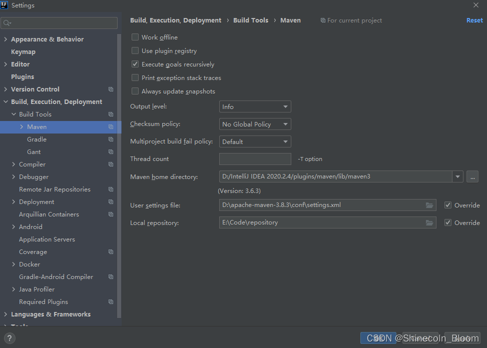 解决Cannot resolve plugin org.apache.maven.plugins:maven-site-plugin:3.3 ...