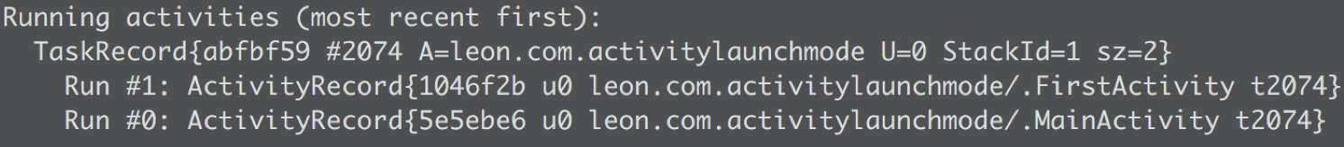 SingleTask案例1-再次通过MainActivity启动FirstActivity