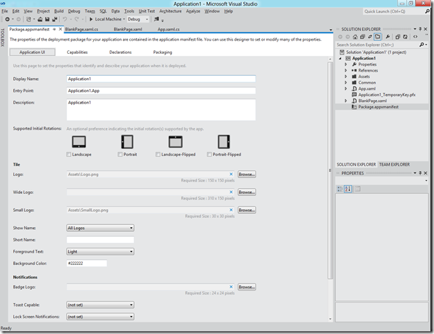 8.app manifest (UI)