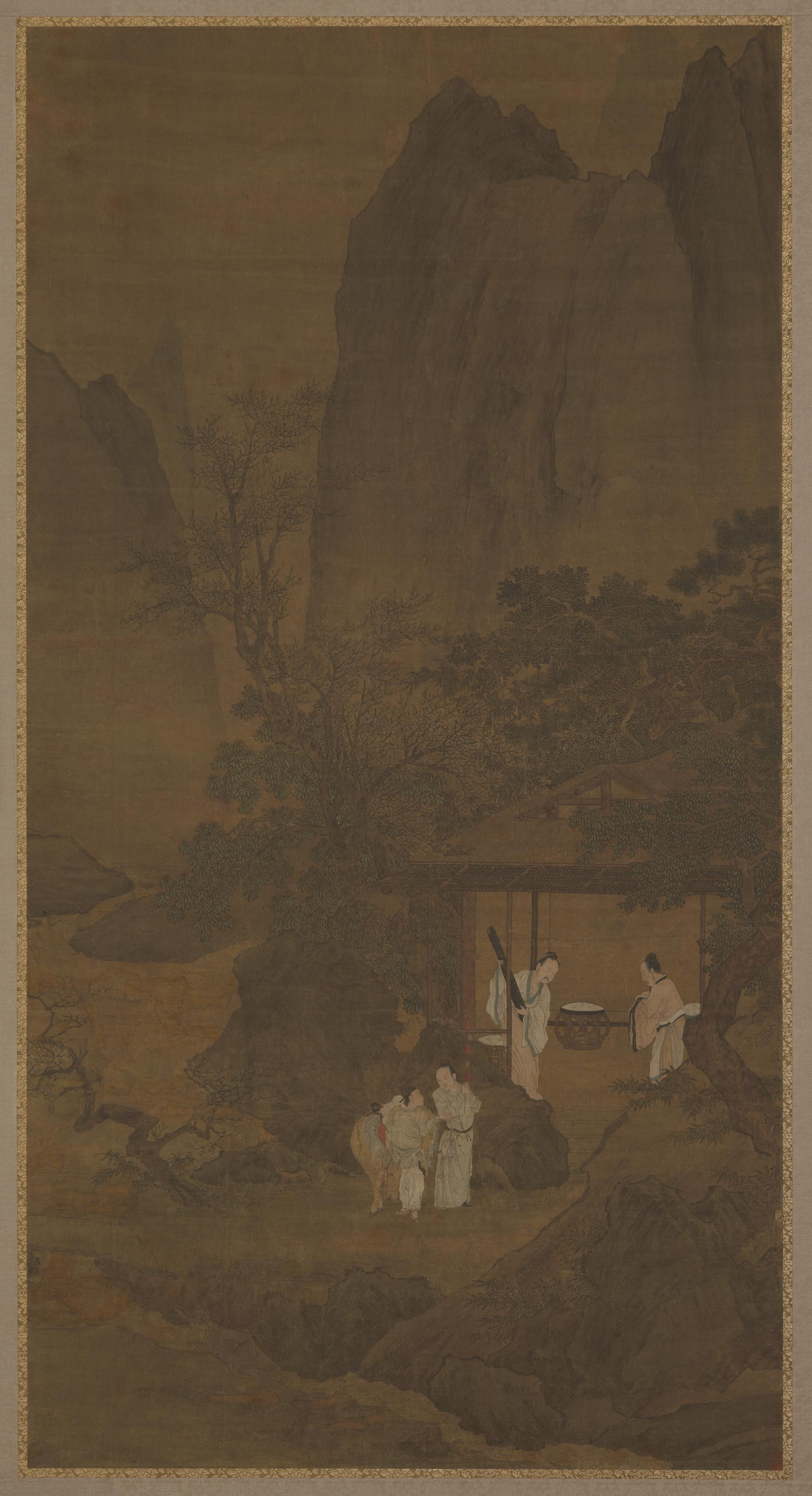 名画90 刘松年《画选八幅》-CSDN博客