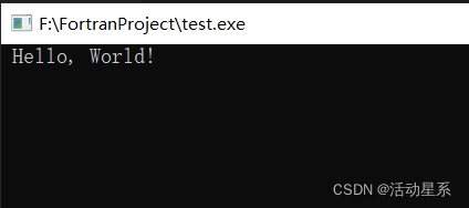 01 HelloWorld_fortran77编译器-CSDN博客