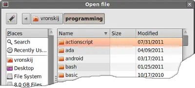 File Dialog