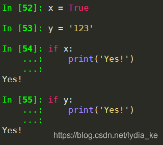 python中if语句判断元素是否存在于列表中——if x: / if x is True: / if x == True: 的区别 ...