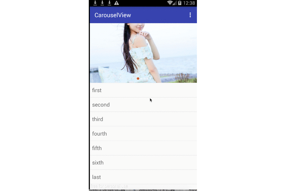 Android,自定义控件,轮播图