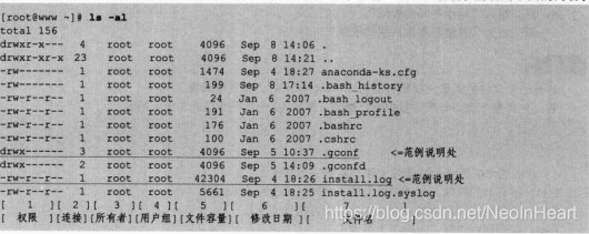 文件的权限信息