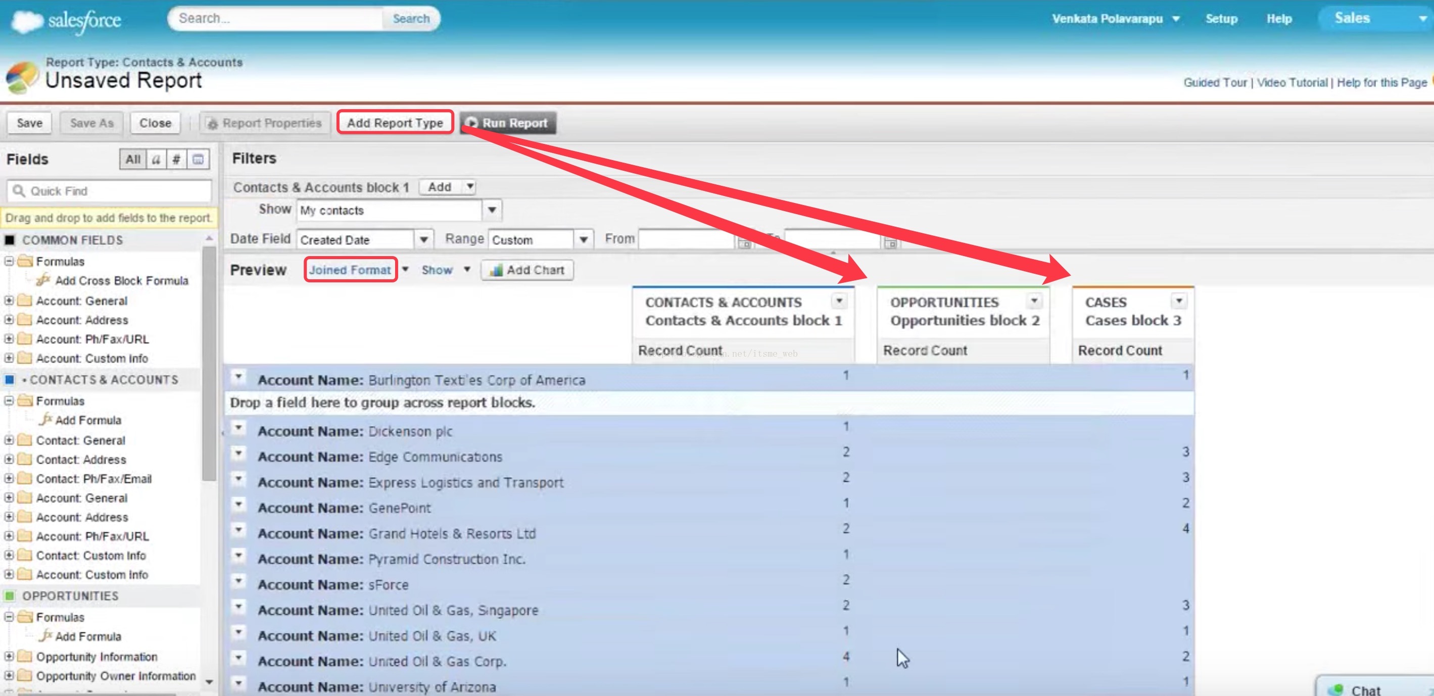 图解Salesforce报表和仪表板配置 - 含Report Type配置/Formula用法实例_saleforce创建自定义报表类型-CSDN博客
