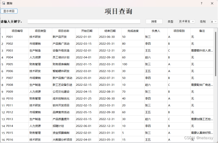 项目进度管理系统—-Python下Pyside2模块(大一课设)插图23 项目进度管理系统----Python下Pyside2模块(大一课设)
