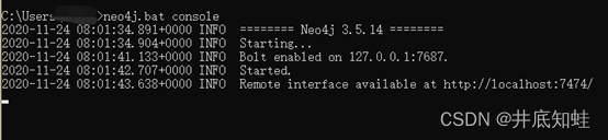图 12 Neo4j 运行结果