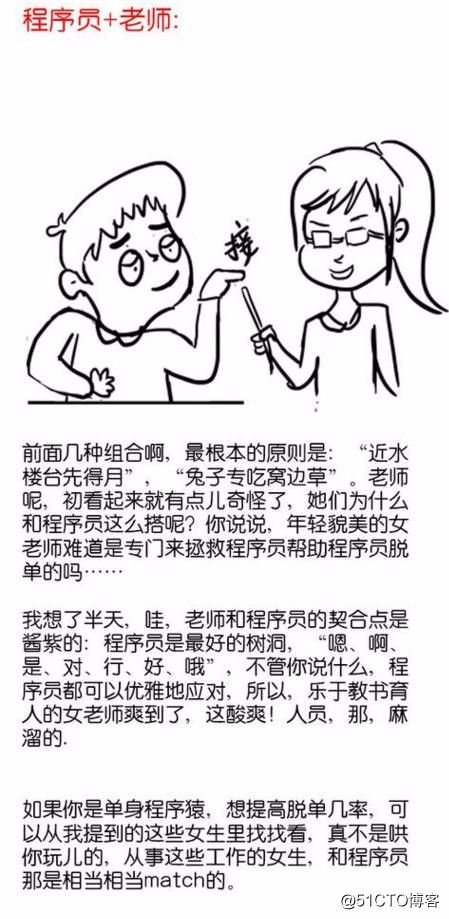 程序员如何摆脱单身烦恼，这七张图将告诉你如何脱单！