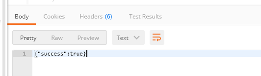响应类型未设置