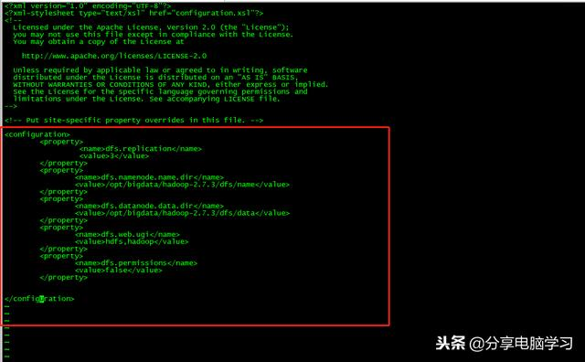 CentOS6.5下安装Hadoop-2.7.3（图解教程）
