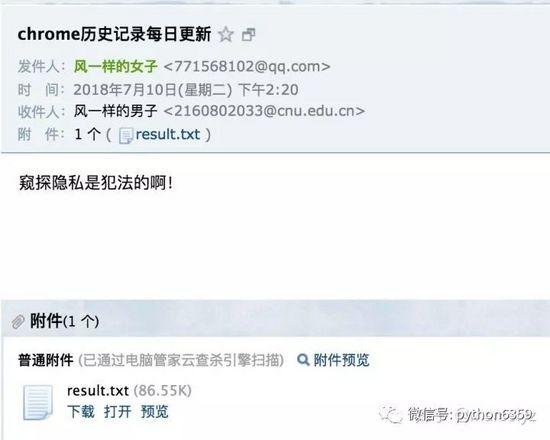 用 Python监控了另一半的每天都在看的网站，我发现了一个秘密