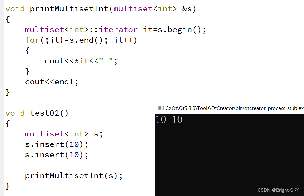 C++ STL set 与 multiset 容器_c++mulitset会自动排序吗-CSDN博客