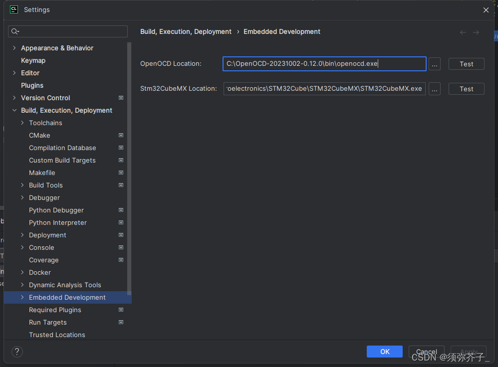 Clion OpenOCD Debug 时参数问题解决办法_licensed under gnu gpl v2 libusb1 ...