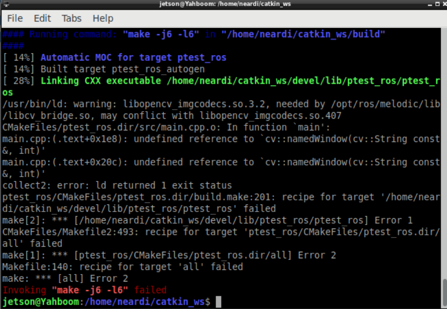 main.cpp:(.text+0x1e8): undefined reference to `cv::namedWindow(cv ...