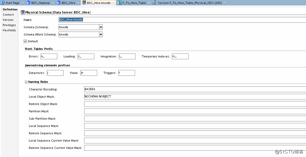 Configuring Oracle Data Integrator for Cloudera