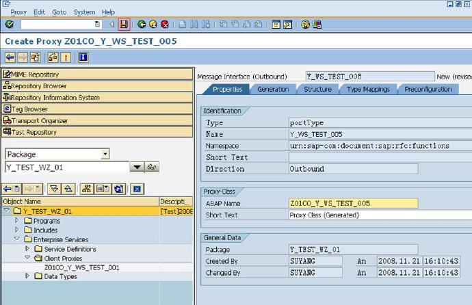 在ABAP程序中调用Web <wbr>Service