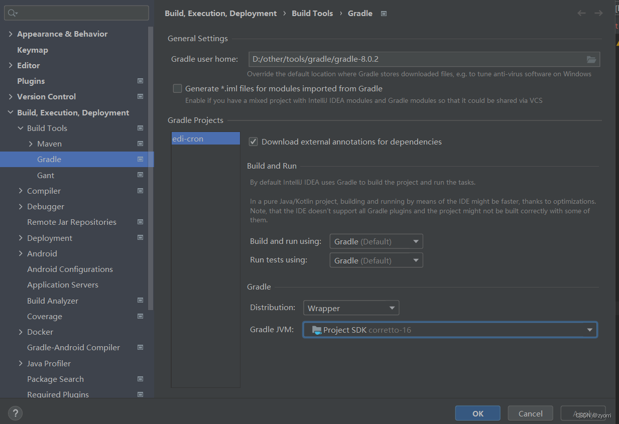 idea gradle项目报错Error:java: 无效的源发行版: 16_gradle 编译没问题,运行java时候出现无效发行版本-CSDN博客