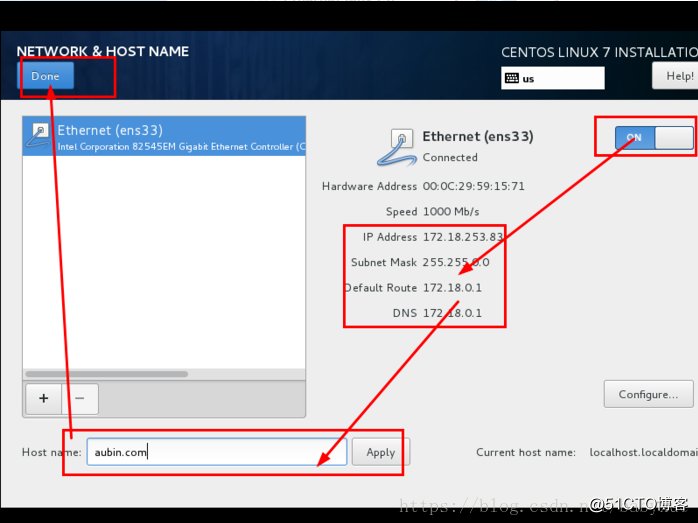 VMware安装Centos7