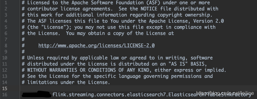 配置工厂类的内容