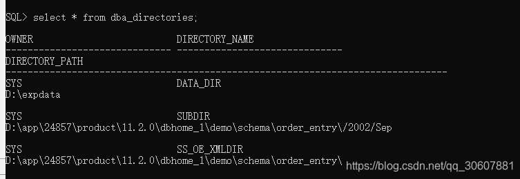 data_dir  刚才创建的目录