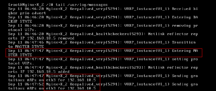 nginx+keepalived主备切换(不考虑主nginx停掉现象) nginx+keepalived主备切换(不考虑主nginx停掉现象)