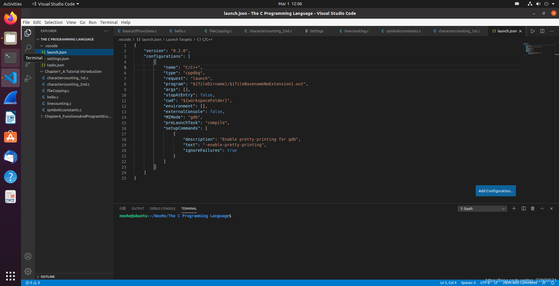 Unix网络编程 Ubuntu20.04.2 Visual Studio Code_visualstudio编写unix程序-CSDN博客