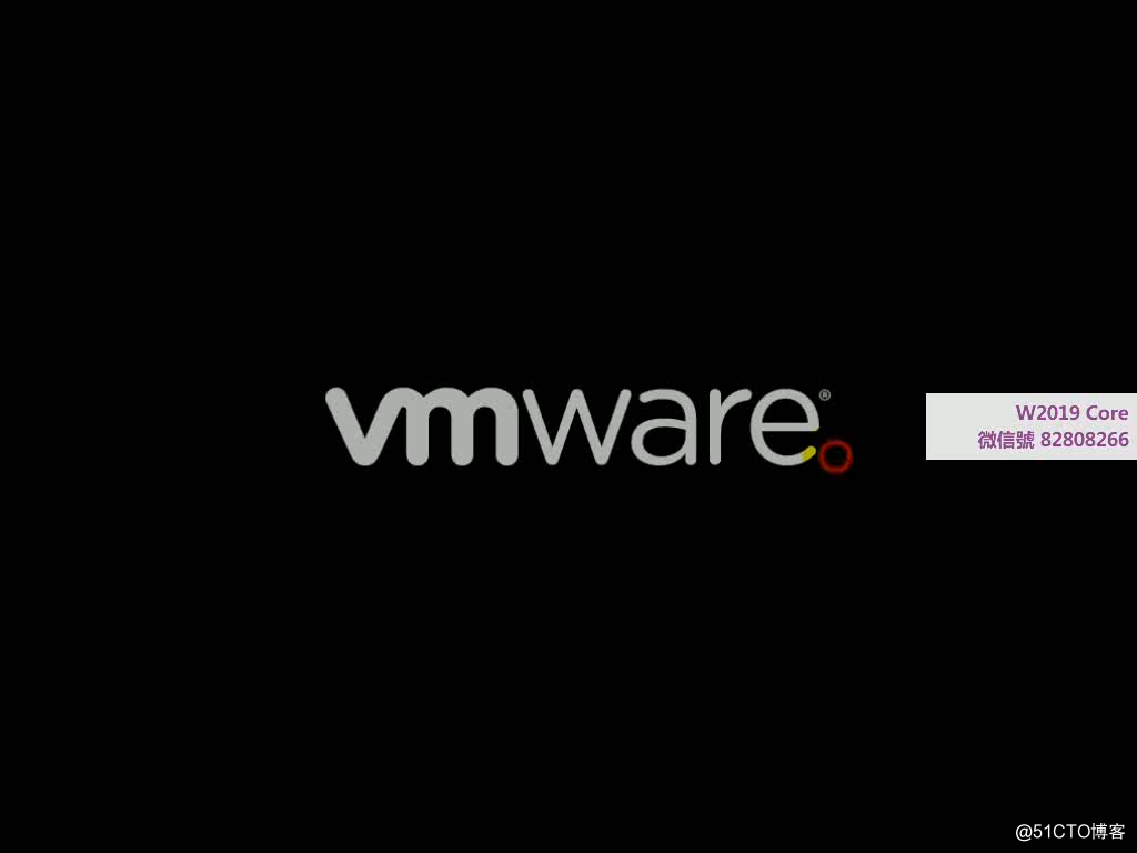 Win 2019 Core Install