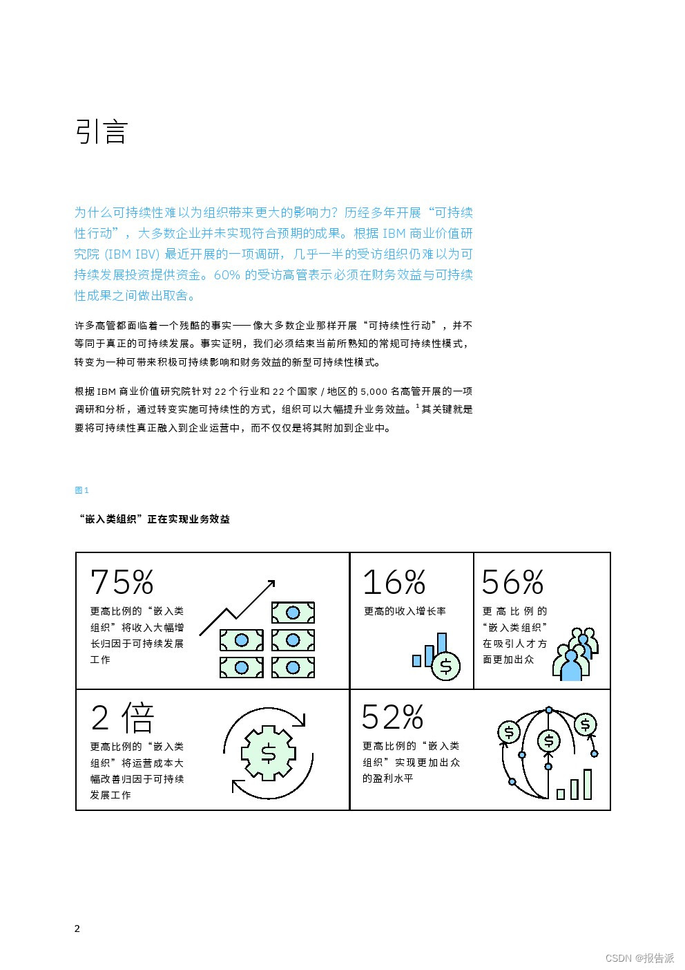 IBM：2024超越常规定势：嵌入可持续性创造业务价值研究报告_IBM：2024超越常规定势：嵌入可持续性创造业务价值研究报告_