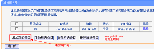 路由器端口映射设置方法图解