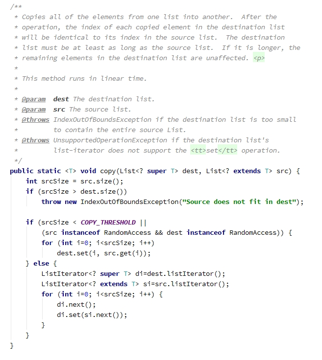 泛型中 super T和 extends T的区别