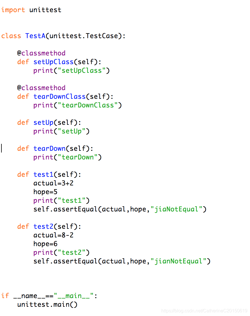 python Unittest中setUp与setUpClass的区别_python unittest setup seuupclass-CSDN博客