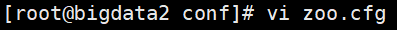 打开zoo.cfg