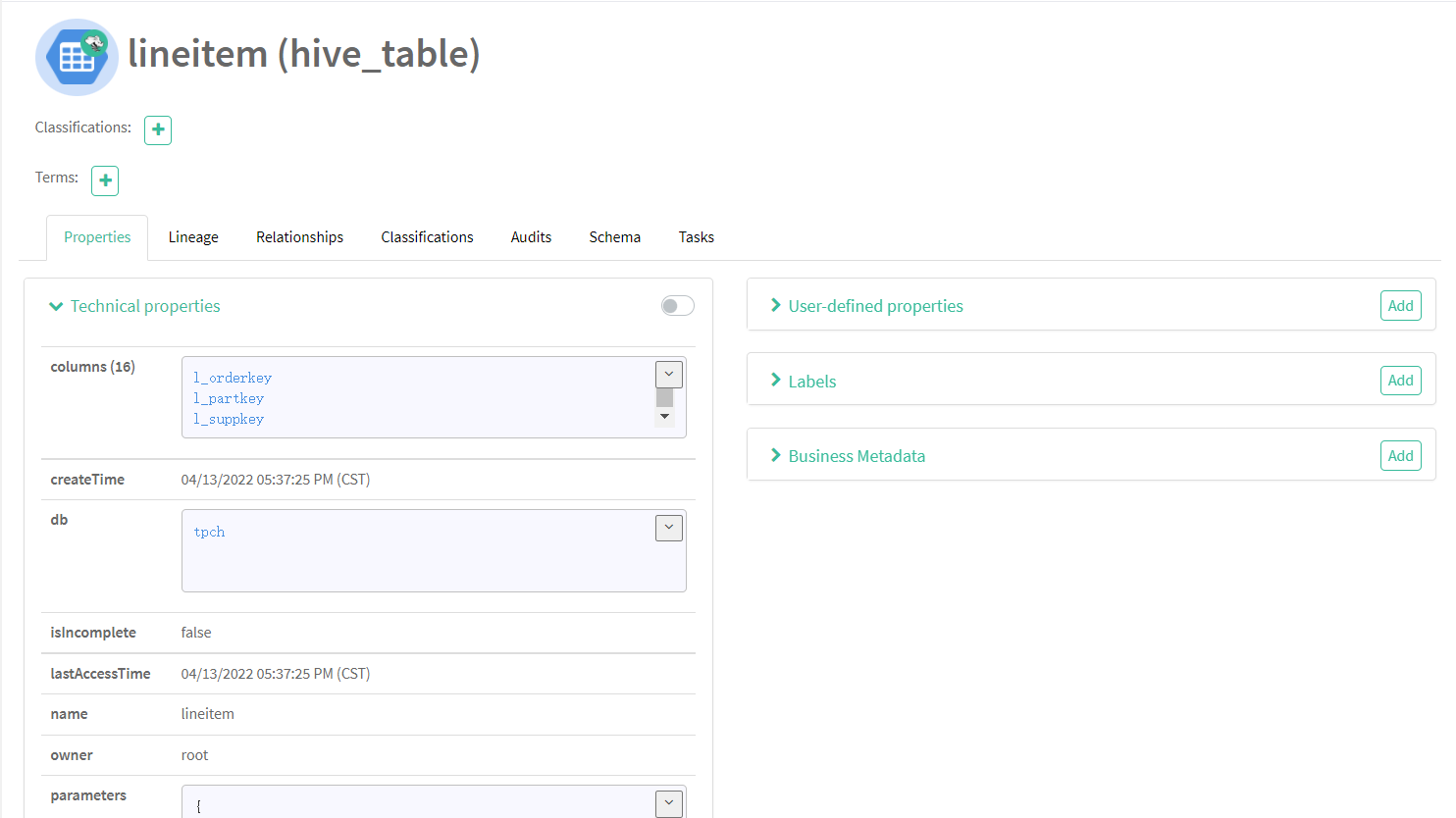 Atlas2.2.0编译、安装及使用(集成ElasticSearch，导入Hive数据)