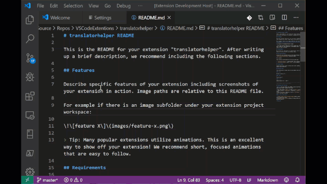 提高文档翻译效率神器：VS Code 插件之 Translator Helper-CSDN博客