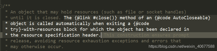 AutoCloseable使用与注意，try-with-resources（推荐）_sonarlint: autocloseable ...