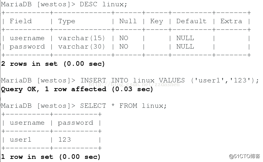 Linux学习笔记之mysql的管理