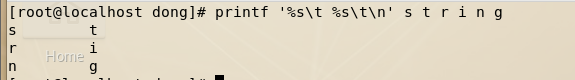 printf '%s\t %s\t'  1 2 3