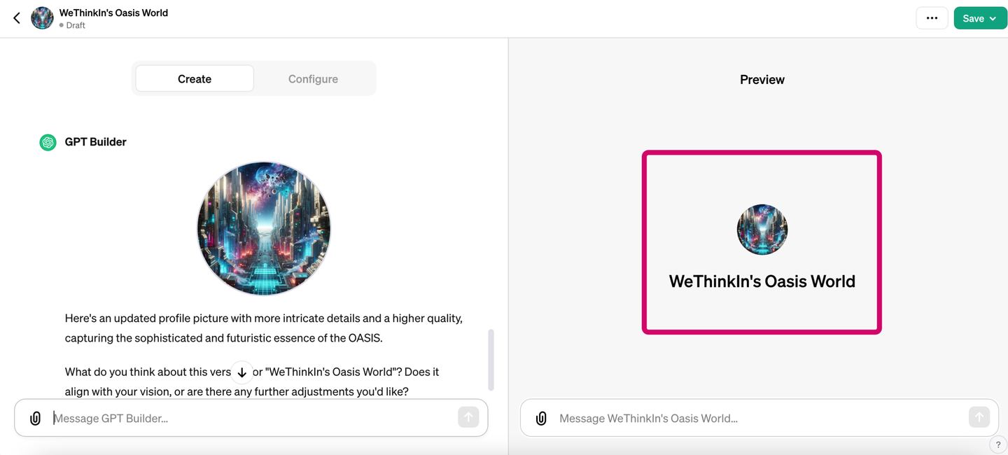 一文读懂GPTs的构建与玩法(GPTs保姆级教程)插图15 一文读懂GPTs的构建与玩法(GPTs保姆级教程)