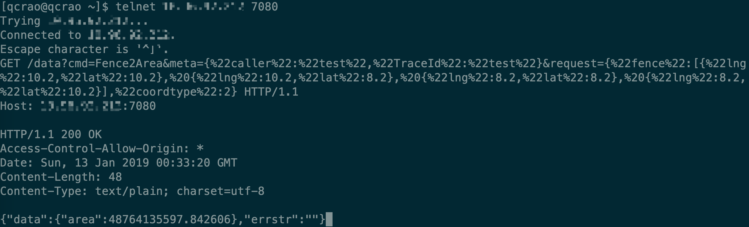 用telnet进行http对话